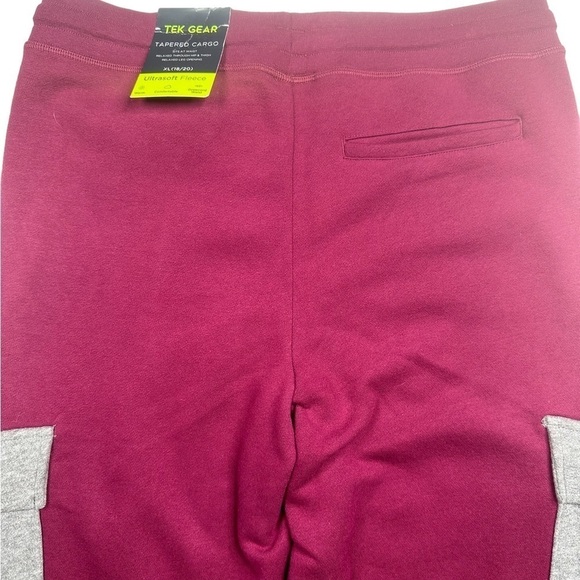 NWT Tek Gear cargo ultra soft fleece sweatpants - size kids XL - Picture 3 of 7